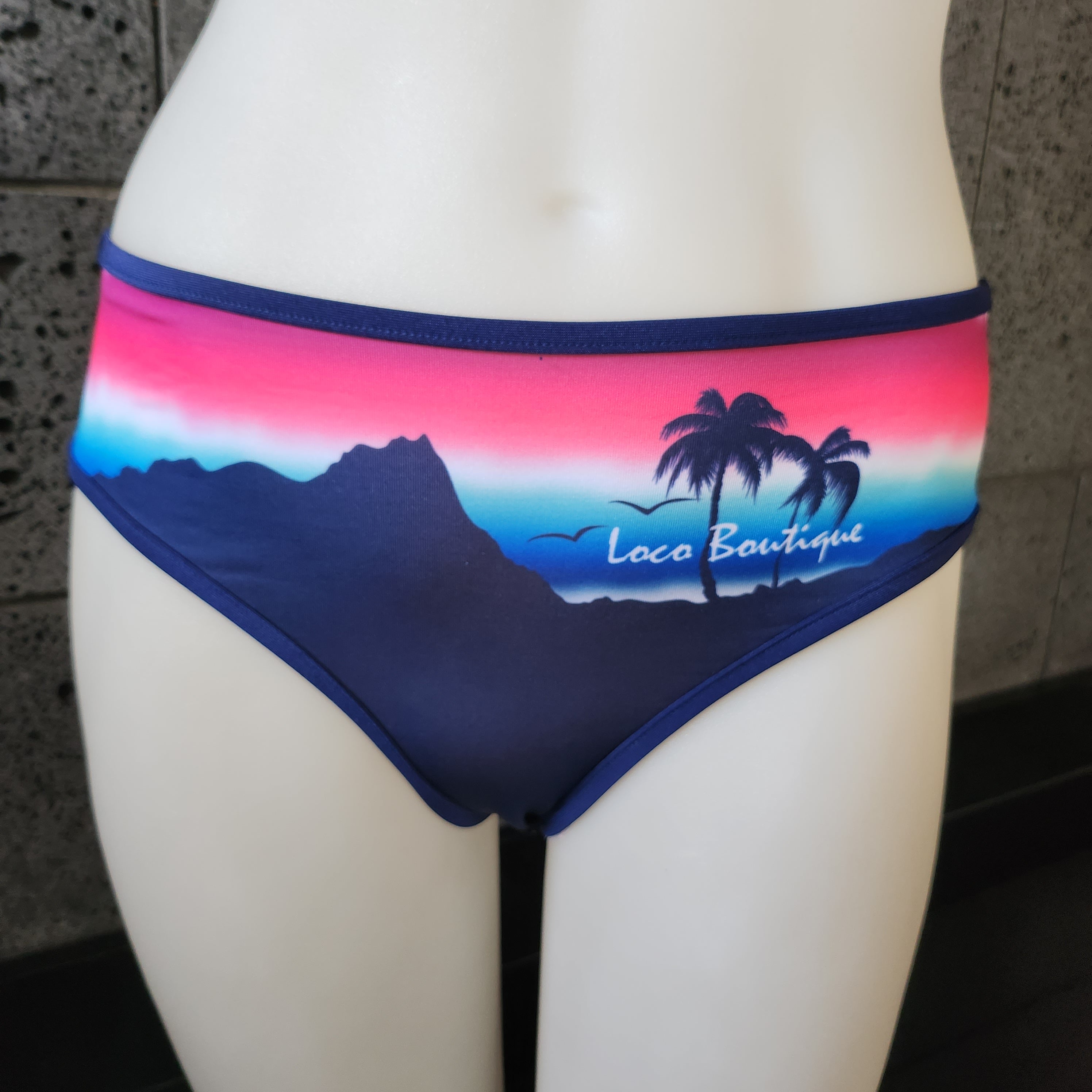 Loco Boutique Tie Dye Shadow 3-inch Sides