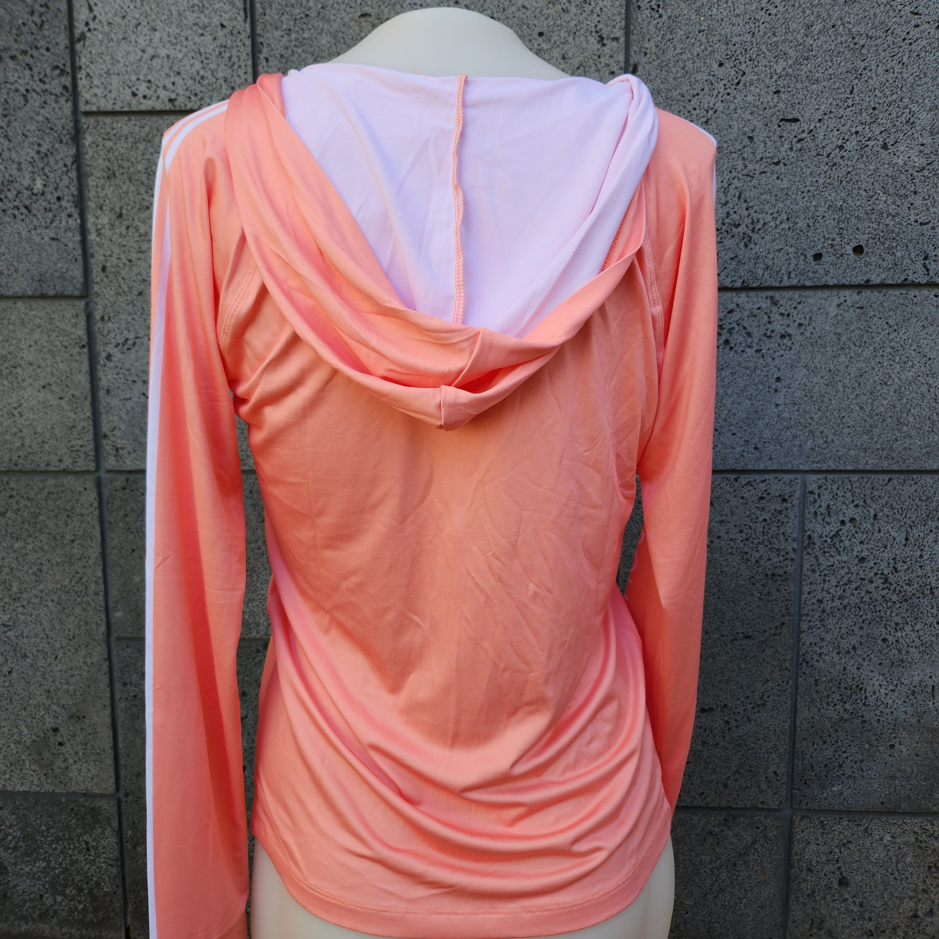Loco Boutique Solid Stripe Hooded Rashguard
